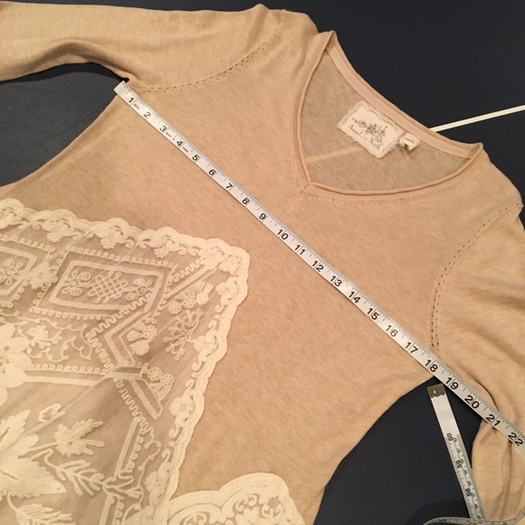 Angel of the North Lace Sweater L - Picture 8 of 10